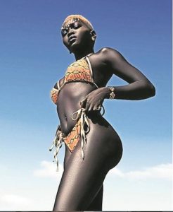 Princesas de piel oscura Nyakim Gatwech