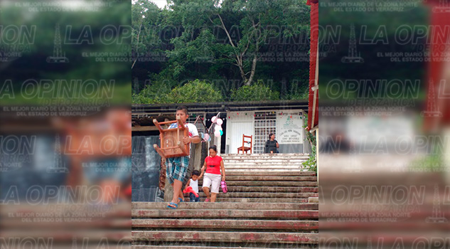 Albergue de alto riesgo, en Papantla Peligran niños en albergue indígena
