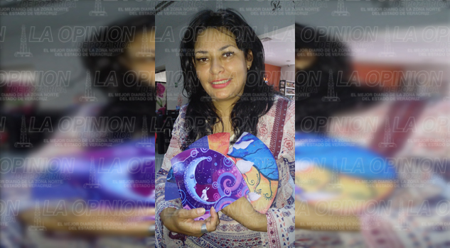 Pintora pozarricense expondrá en Rumanía Pintora pozarricense