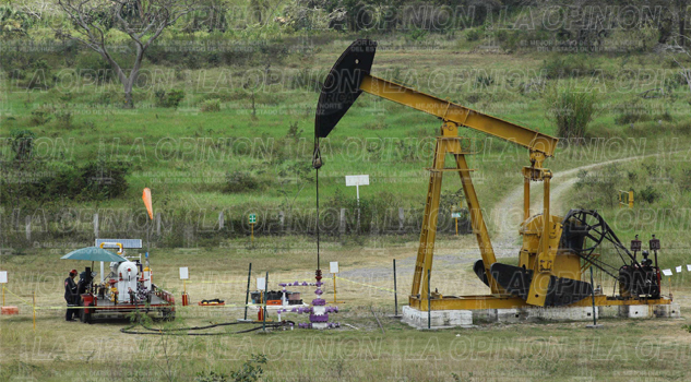 Roban motor de bimba, en Pozo de pemex Roban motor de