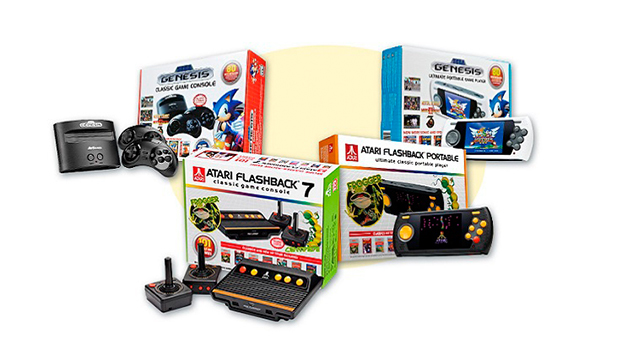 Versiones mini de Atari y SEGA llegarán en septiembre