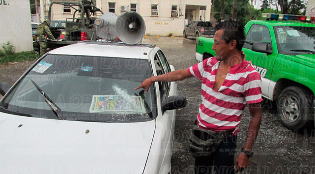 Voceador es atacado por sujetos desconocidos Voceador es atacado por sujetos desconocidos