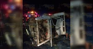 Terrible choque en El Progreso