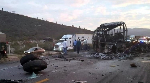 Mueren 7 personas en carreterazo en Tamaulipas accidente carretera san luis- tampico
