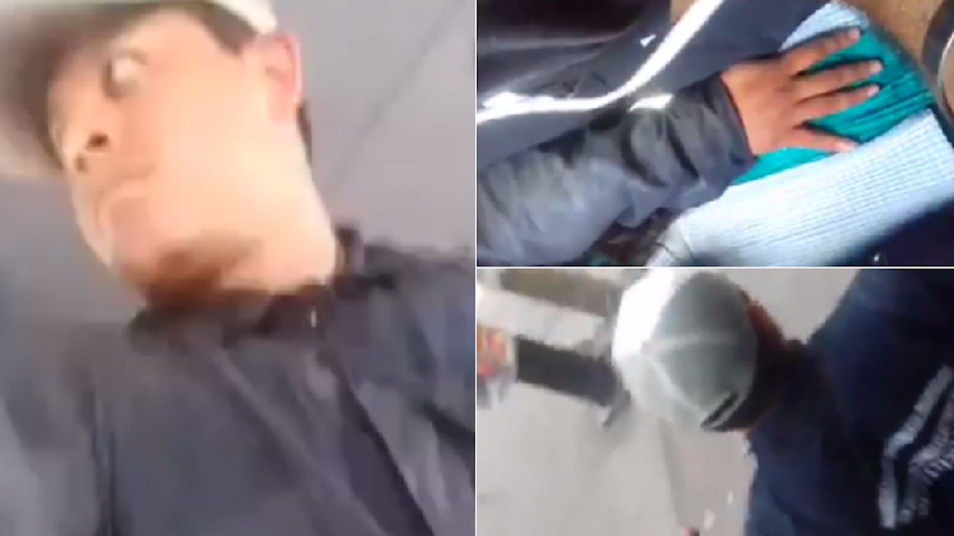 Hombre encara a acosador en transporte público de Morelos acosadormorelos