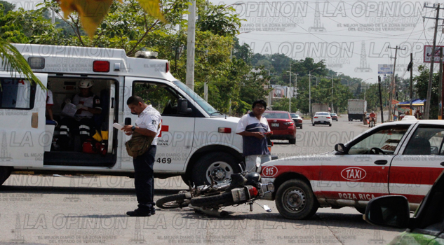 Arrollado en el bulevar