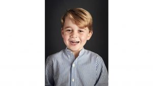 El príncipe Jorge estrena foto oficial por su cumpleaños número cuatro