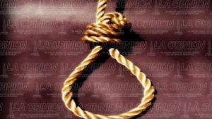¡Se ahorca joven!