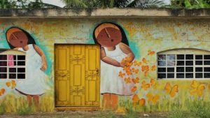 Chacchoben, el pueblo fantasma que revivió con murales de colores