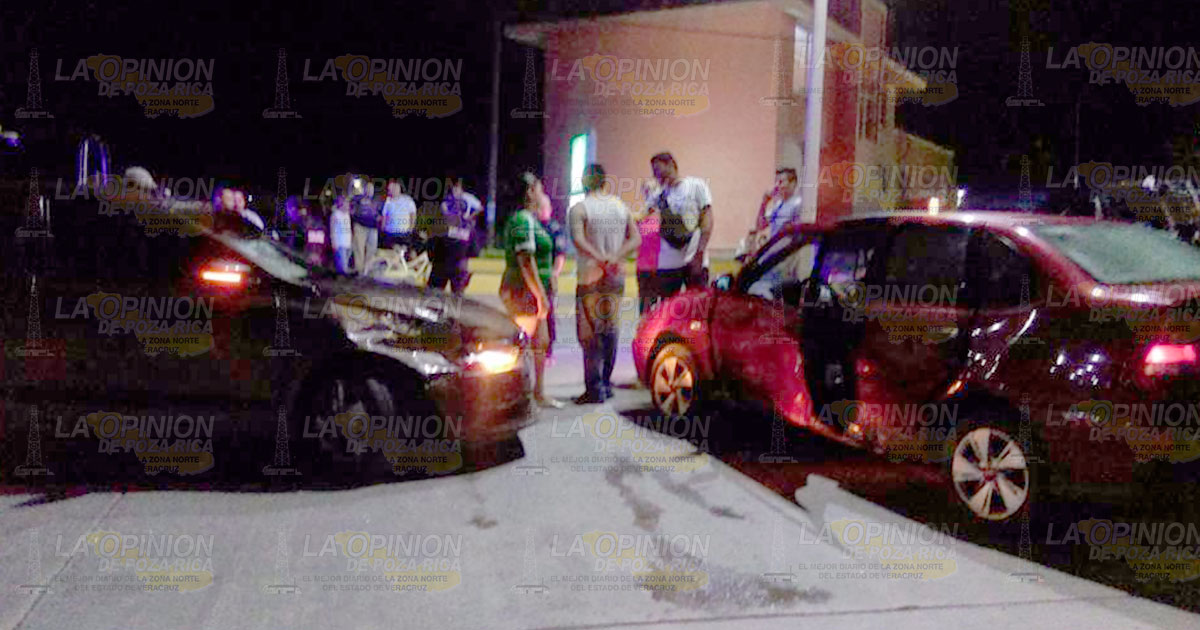 Encontronazo deja 5 lesionados encontronazo