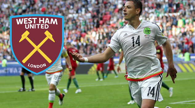 Chicharito vuelve a la Premier con el West Ham fichajenuevo