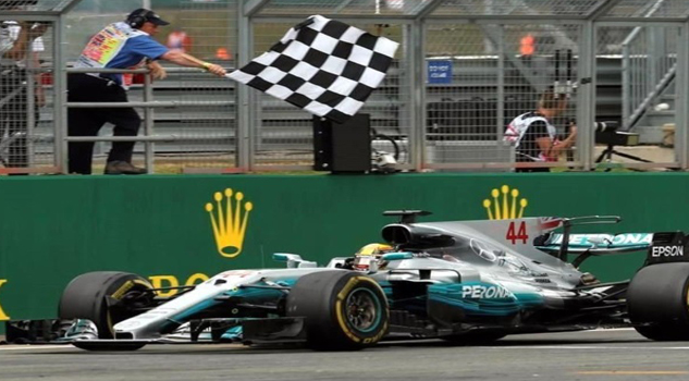 Triunfa Hamilton en casa
