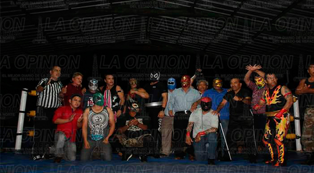 Lucha libre en arena Poza Rica