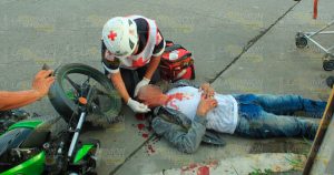 Grave motociclista; fue embestido en la Chapultepec motociclista-arrollado2