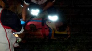 Cae de 4 metros al perder el control