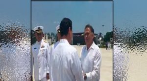 Peña Nieto en graduación de cadetes de la H. Escuela Naval en Antón Lizardo