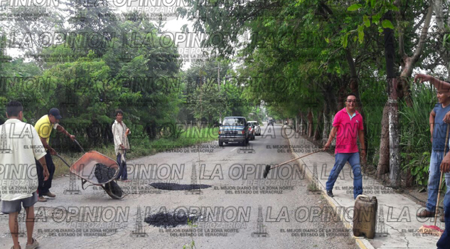 Bachean la avenida principal