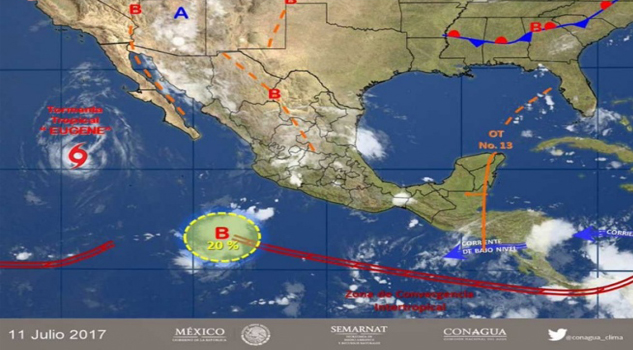 'Eugene' ya es tormenta tropical tormentatropical