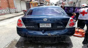 ¡Niño lastimado en choque!