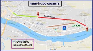 $15 millones para obra del periférico