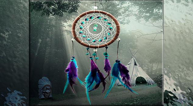 Atrapasueños, objetos de espiritualidad 1x-Antique-Imitation-Enchanted-Forest-font-