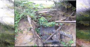 Solo se reporto deslave de un cerro por "Franklin"