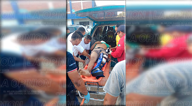 Atropellan a motociclista