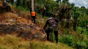 Se sale de control quema de basura Quema Basura Sale Control