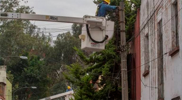 CFE desplegó personal en Veracruz para atender afectaciones por Franklin CFE desplegó personal en Veracruz para atender afectaciones por Franklin
