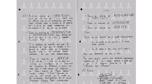 De la segunda carta de Duarte a Gómez Leyva
