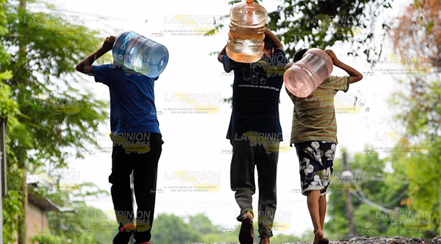 18 comunidades sin agua Comunidades Sin Agua