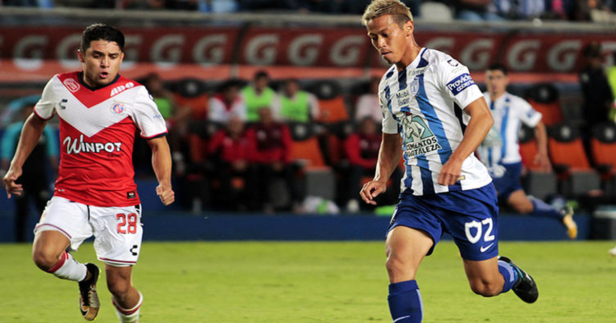 Con gol de Honda y varias lesiones, Tuzos aplastó a Veracruz Con gol de Honda y varias lesiones, Tuzos aplastó a Veracruz