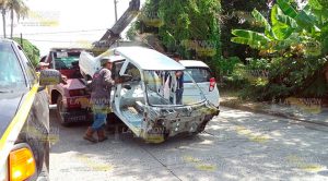 Policía Ministerial realiza cateo en deshuesadero clandestino Cateo Deshuesadero Clandestino