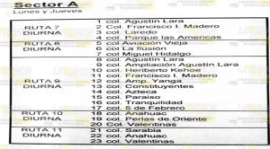 Servicio de Limpia Publica se suspende ante la presencia del huracán Franklin