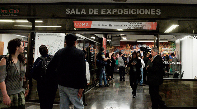 Exposición “Memoria fotográfica de México” viaja en Metro Exposición viaja en Metro