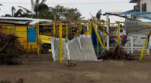 Graves afectaciones deja Franklin en Costa Esmeralda