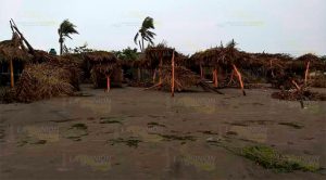 Graves afectaciones deja Franklin en Costa Esmeralda