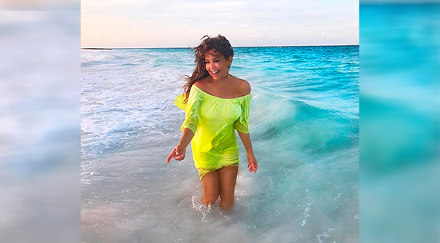 ¡Feliz y guapa! Con una sexy imagen, Thalía celebra sus 46 años de vida Guapa Sexy Thalía Cumpleaños