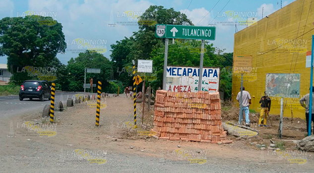 Iniciaran construcción de casetas de vigilancia Inician Construcción Casetas