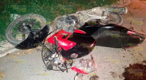 Dos lesionados en accidente de motocicleta Accidente Motocicleta