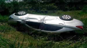 Pareja se salva de milagro