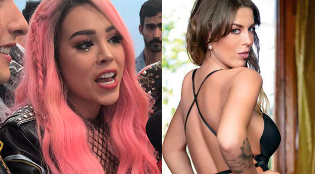 Danna Paola se pelea con conductora de Multimedios Pelea Danna Paola Pelea Conductora