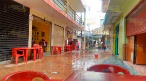 Repentina lluvia paralizó actividades