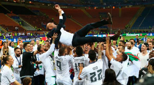 Zidane renueva con Real Madrid hasta 2020 Zidane Renueva Real Madrid 2020