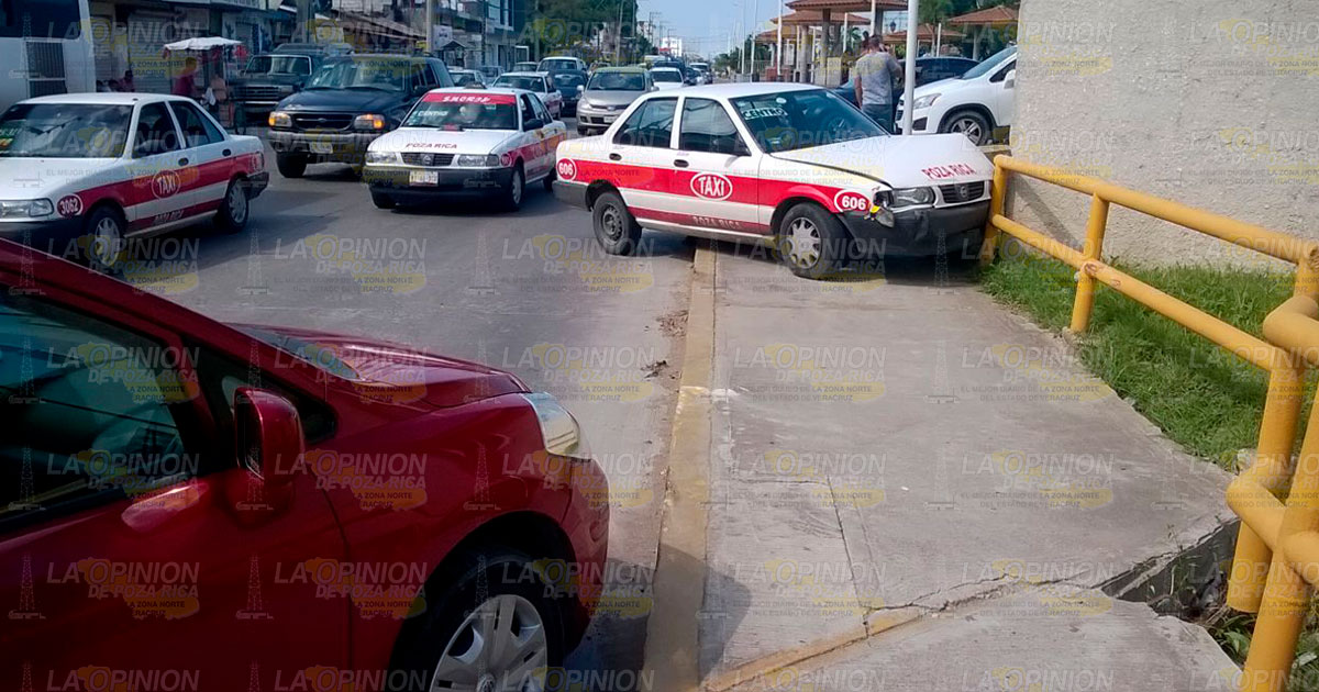 Aparatoso choque cerca de Garibaldi