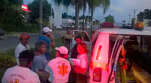 Ciclista se cae cuando circulaba con su bicicleta