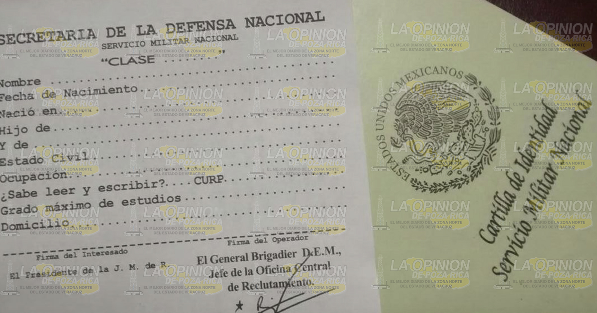 Acaba plazo para tramitar cartilla CARTILLAMILITAR