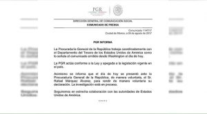 Rafa Márquez se presentó a la PGR a declarar