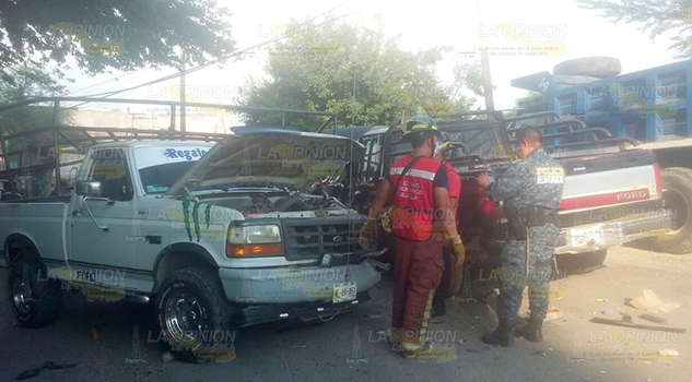 Fuerte accidente automovilistico