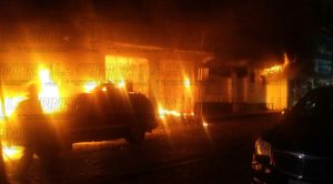 Se incendia el mercado de Martínez de la Torre